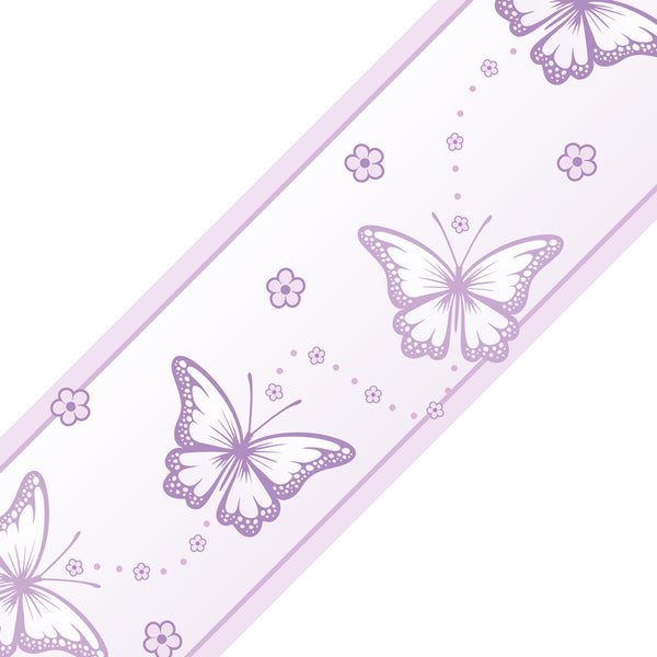 Chasing Butterflies - wall border