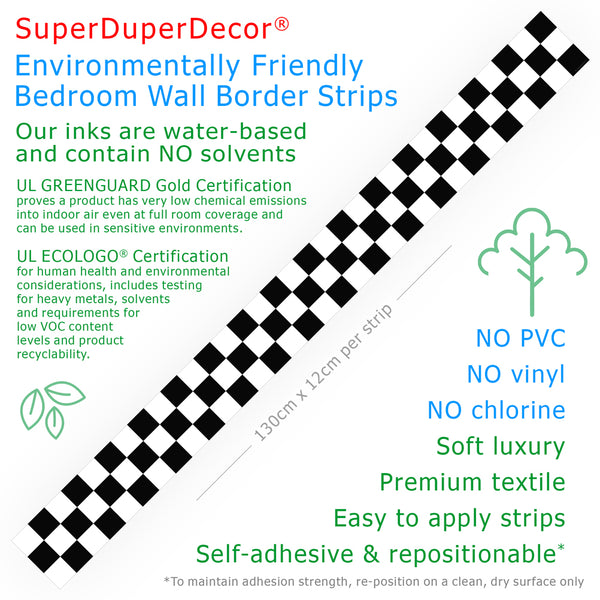 Chequered Flag - wall border