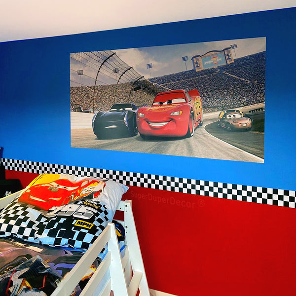 Chequered Flag - wall border