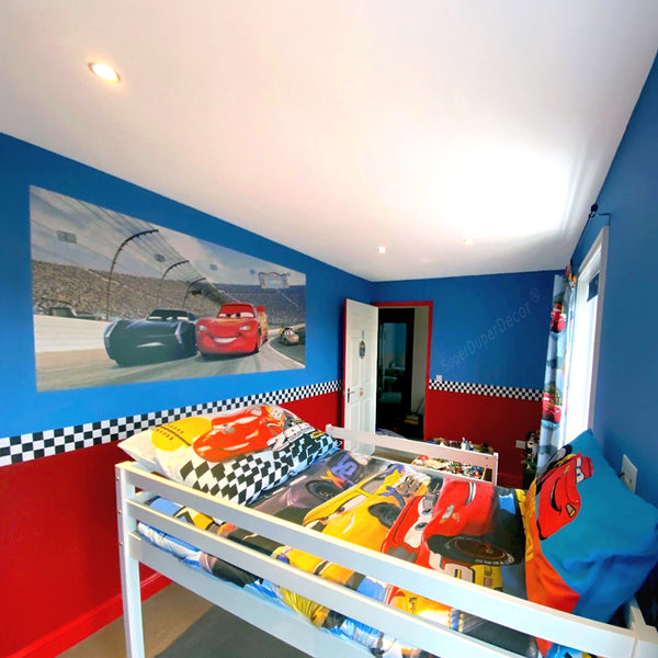 Chequered Flag - wall border
