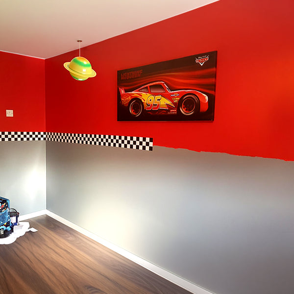 Chequered Flag - wall border