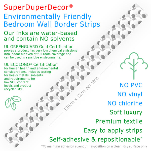 Footballs - wall border