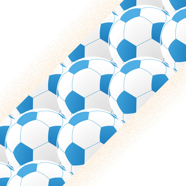 Footballs - wall border
