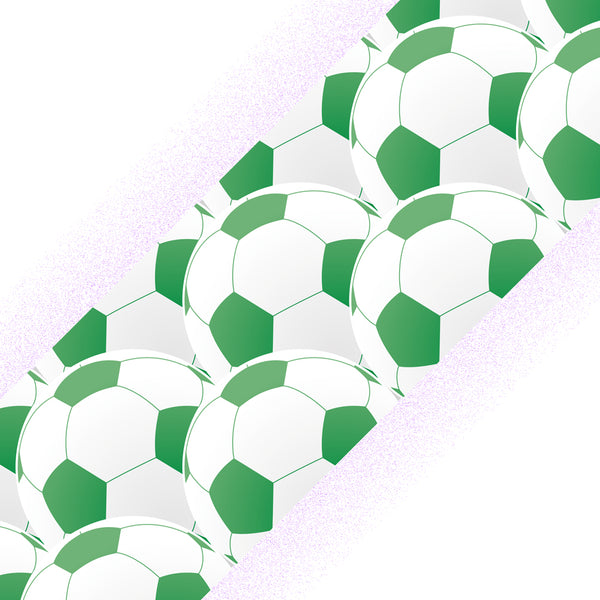 Footballs - wall border