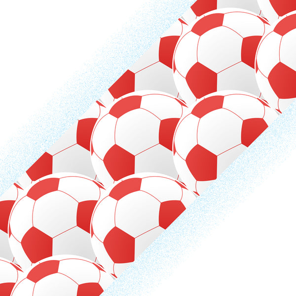 Footballs - wall border