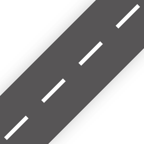 Straight Road - wall border