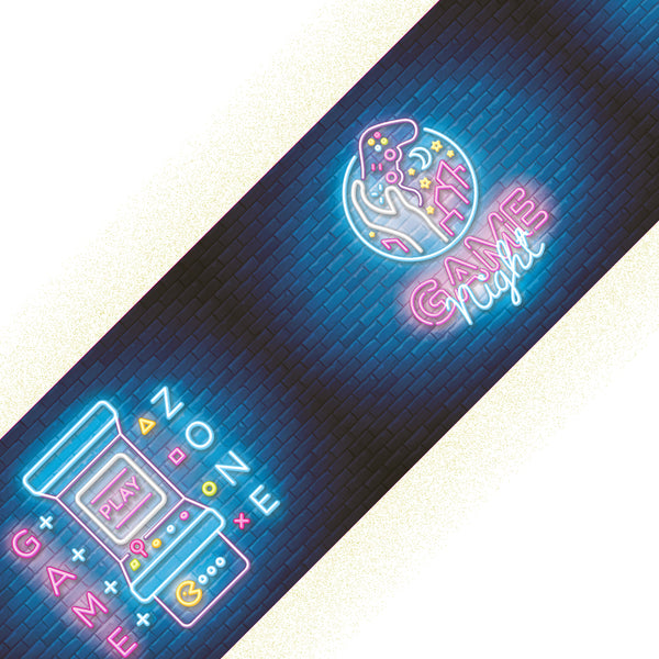 Video Gamer (Neon Style) - wall border