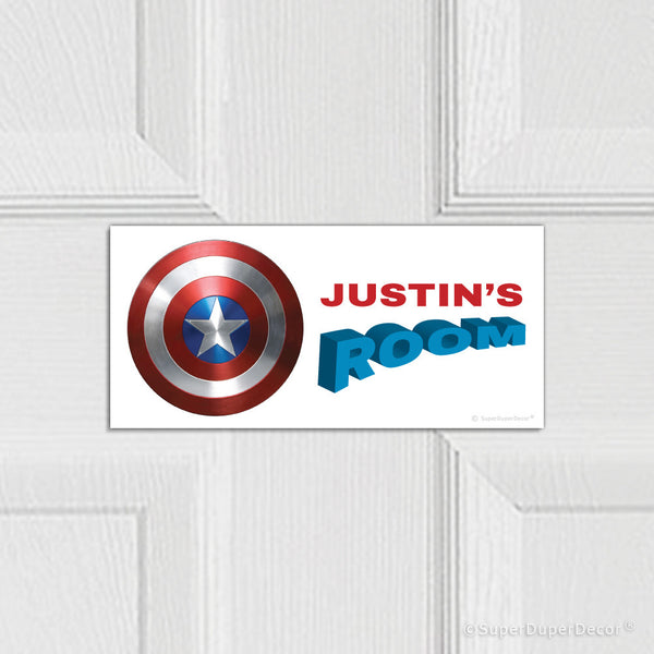 Captain America Shield - door plaque