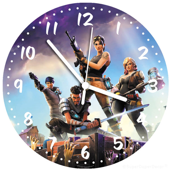 Fortnite game cover - wall clock
