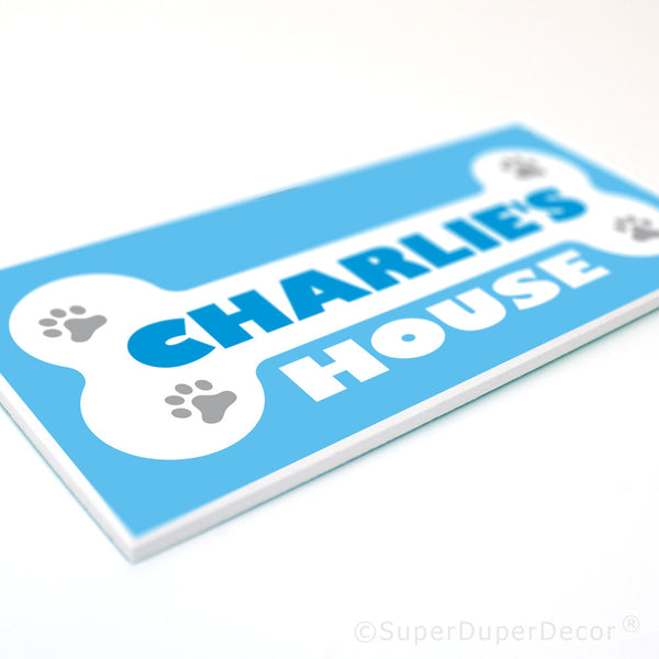 Dog House Name Plaque
