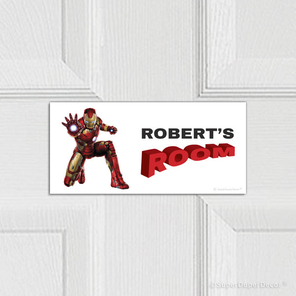 Iron Man - door plaque