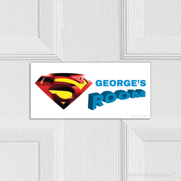Superman Logo - door plaque